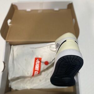 Coconut and Cream (Cream and Black) Air Jordan Sneakers